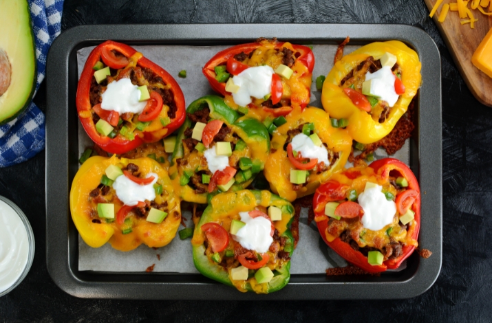 Keto Pepper Nachos
